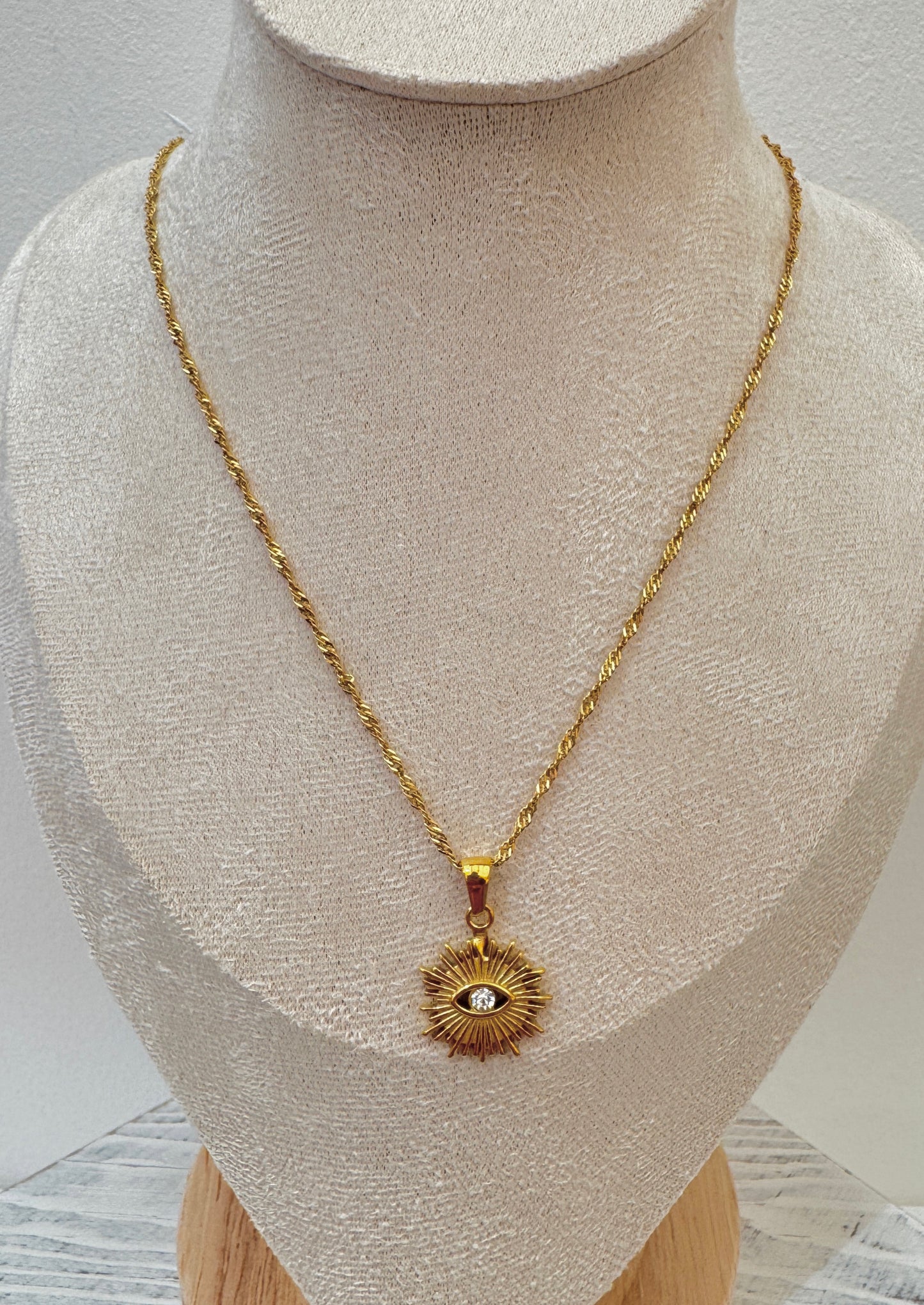 The Golden Eye Necklace