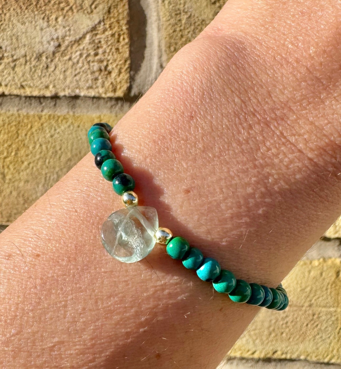 Green Aventurine 'Ava' Bracelet