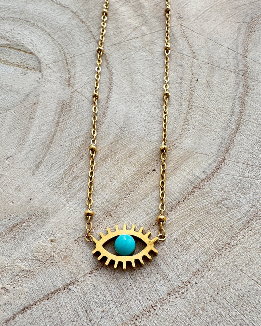 The Isla Evil Eye Necklace