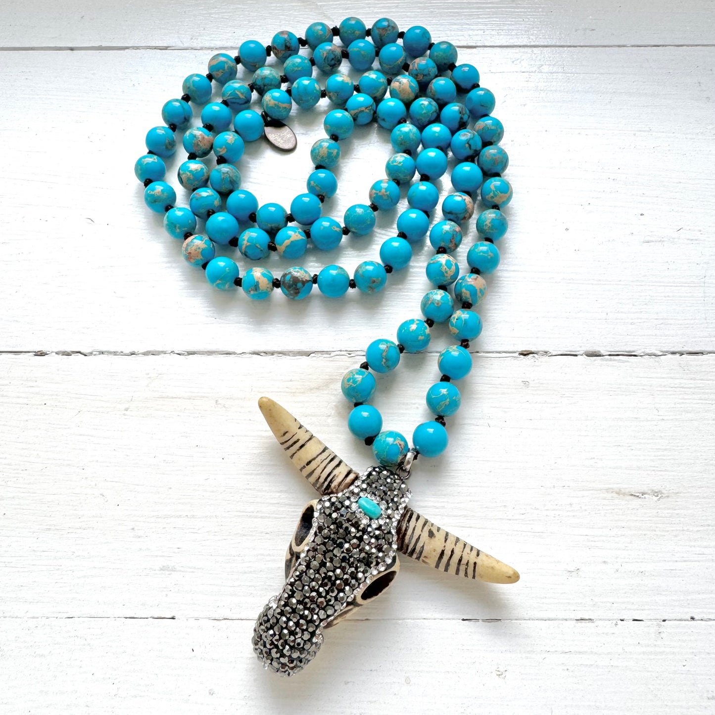 The Blue Buffy Necklace