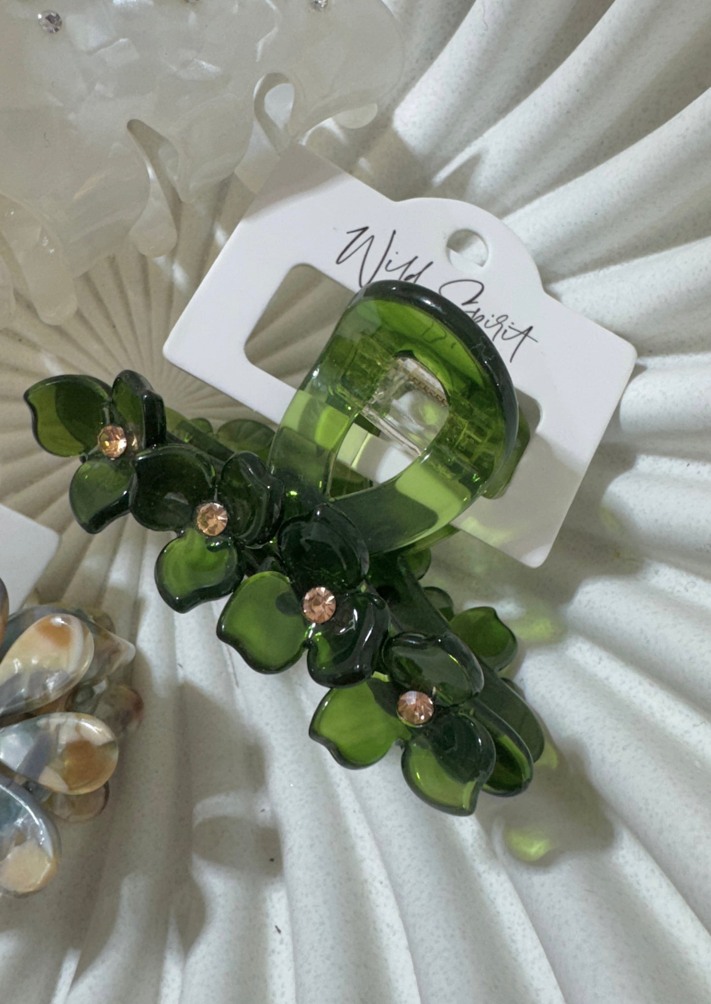 The Forest Jewel Hair Claw (Pack of 6)