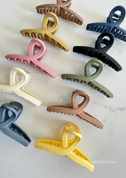 Small Loop Hair Claws (Mix 10 Pack)