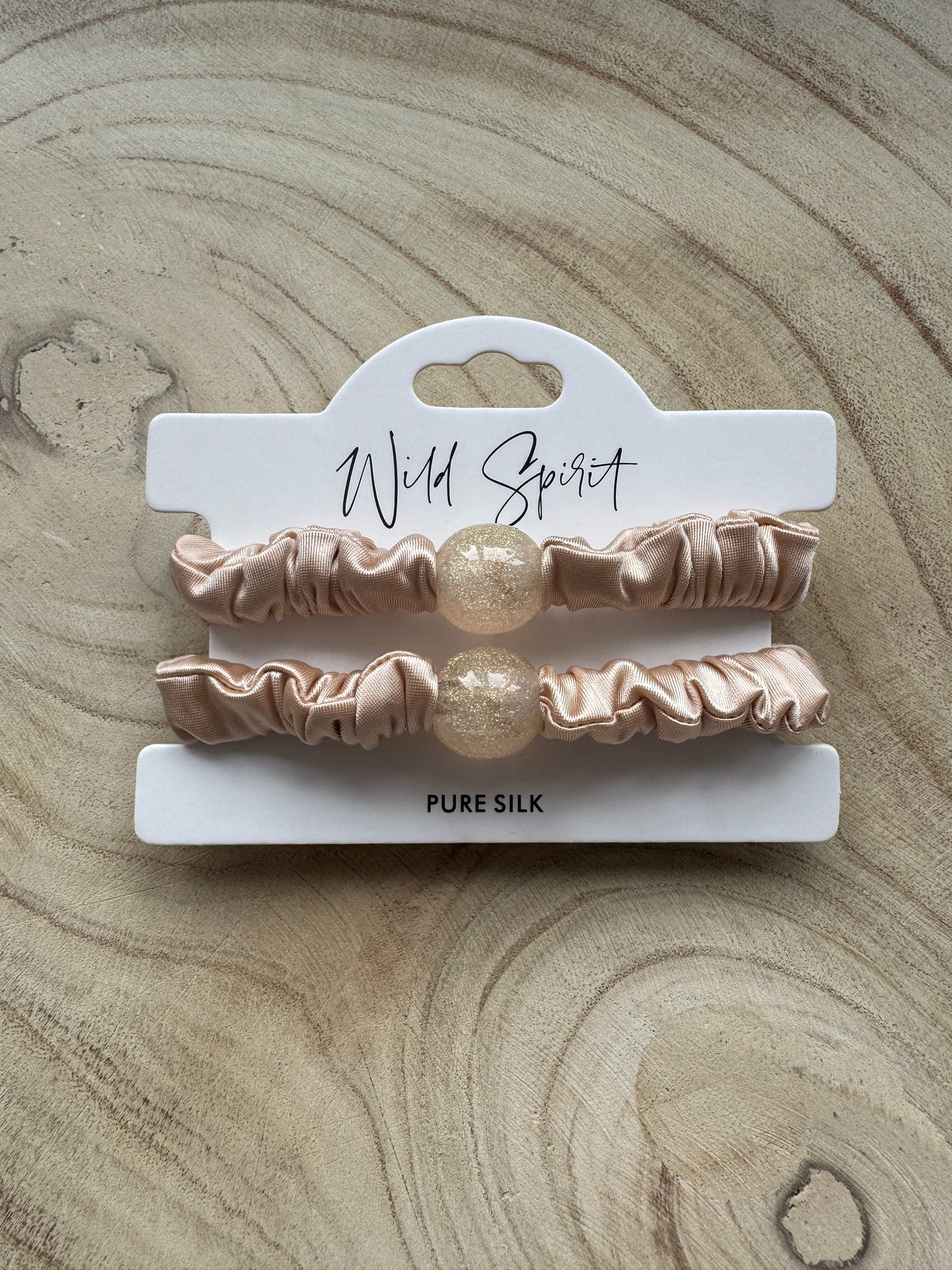 Pure Silk Hair Bobble Duo