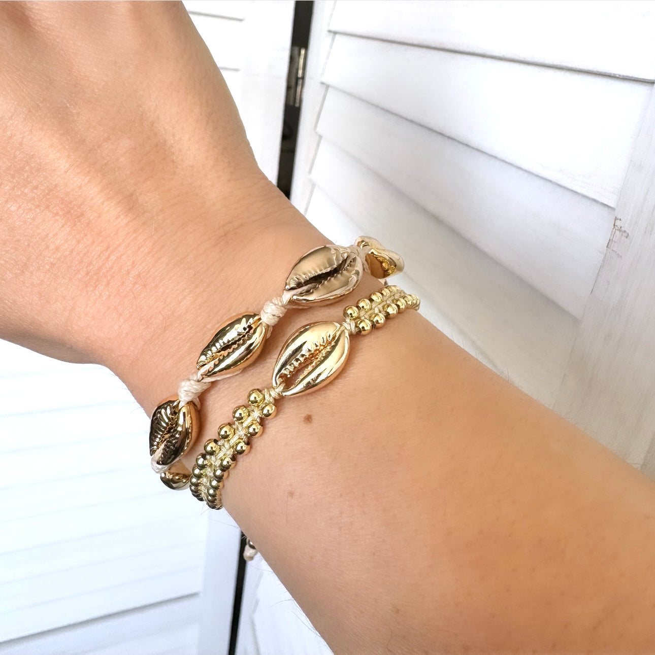 Raya Shell Bracelet - Sand