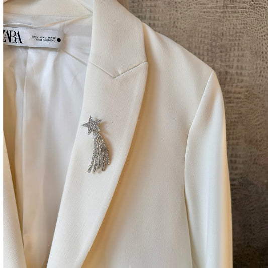 Shooting Star Brooch