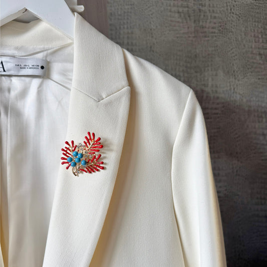 The Coral Reef Brooch