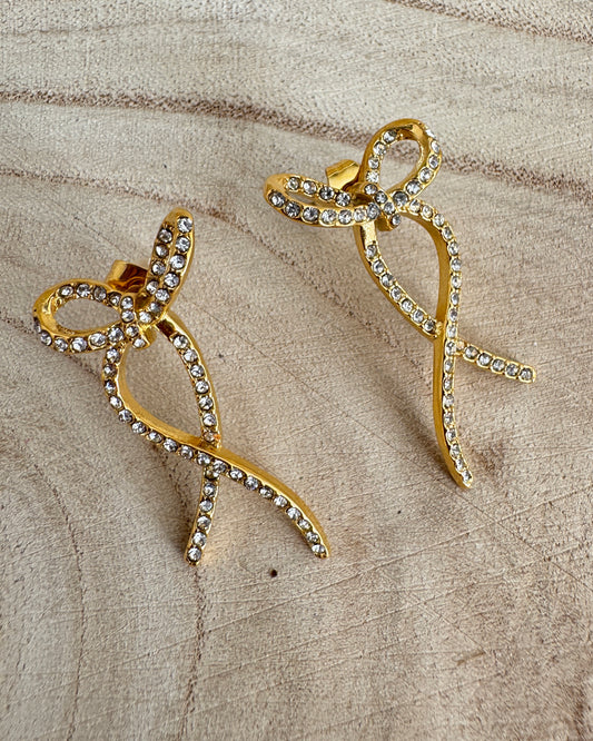 The Bling Bow Earrings
