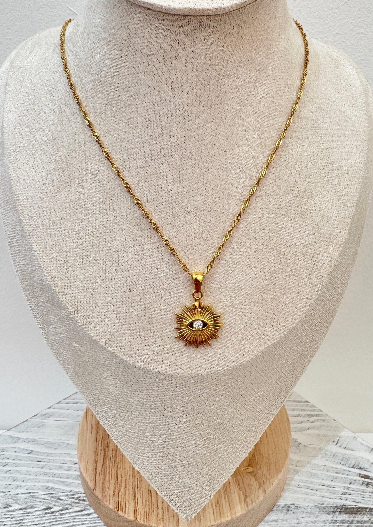 The Golden Eye Necklace
