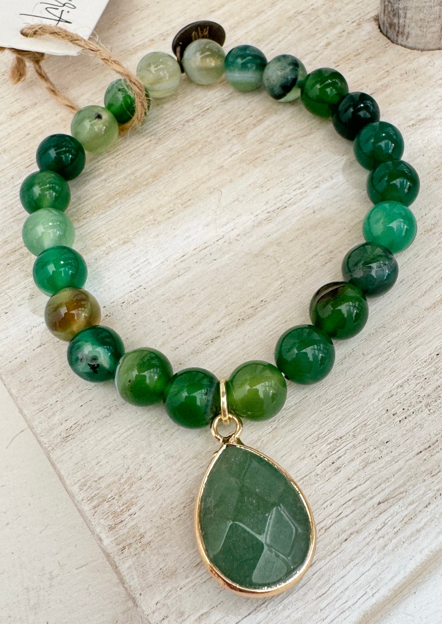The Green Spirit Stone Bracelet