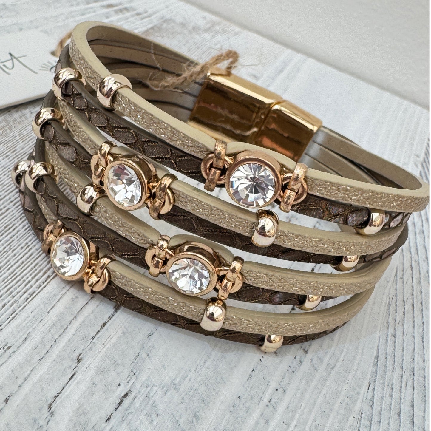 The Uma Bling Boho Cuff (Pre-Order Del mid Aug)
