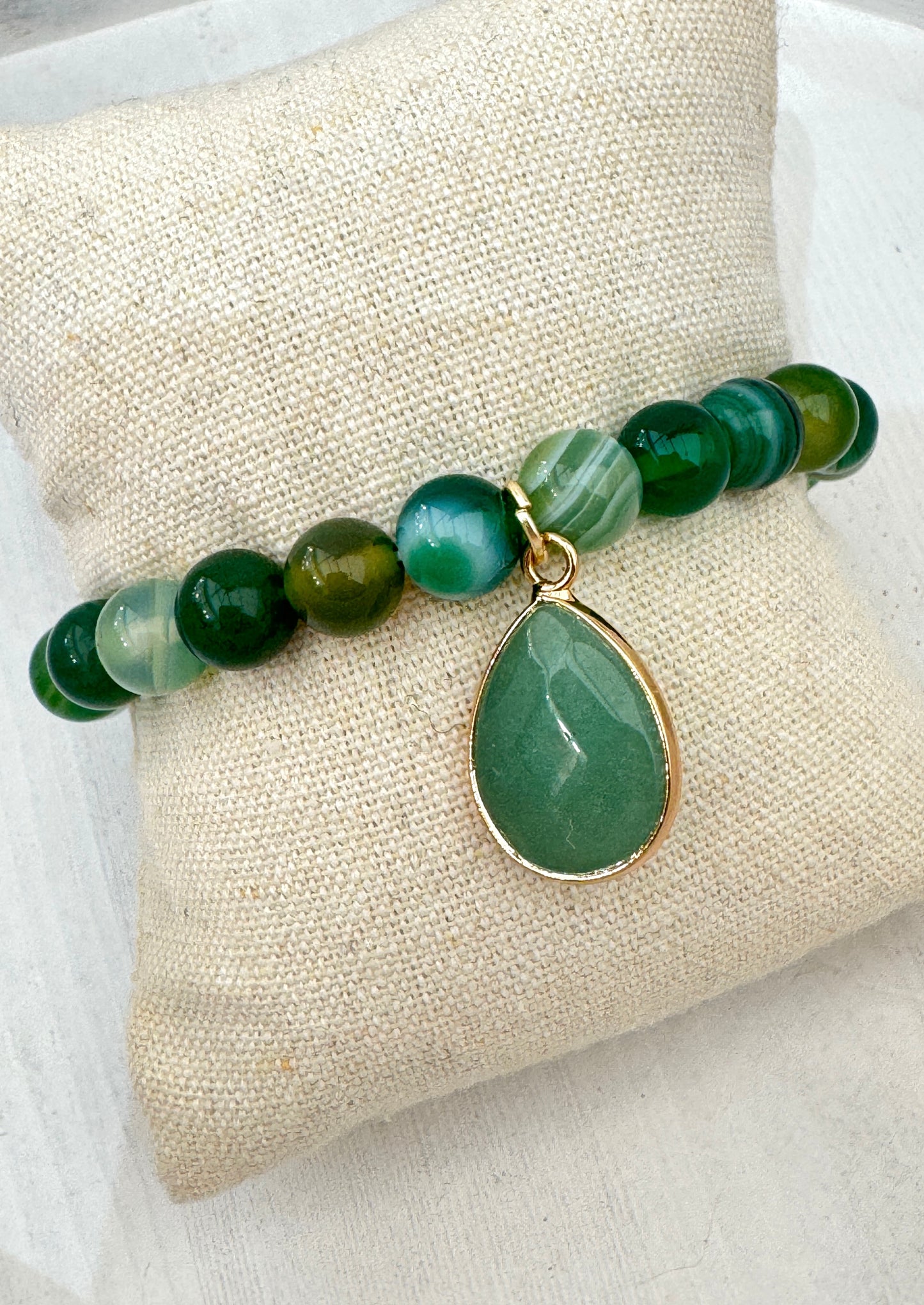 The Green Spirit Stone Bracelet