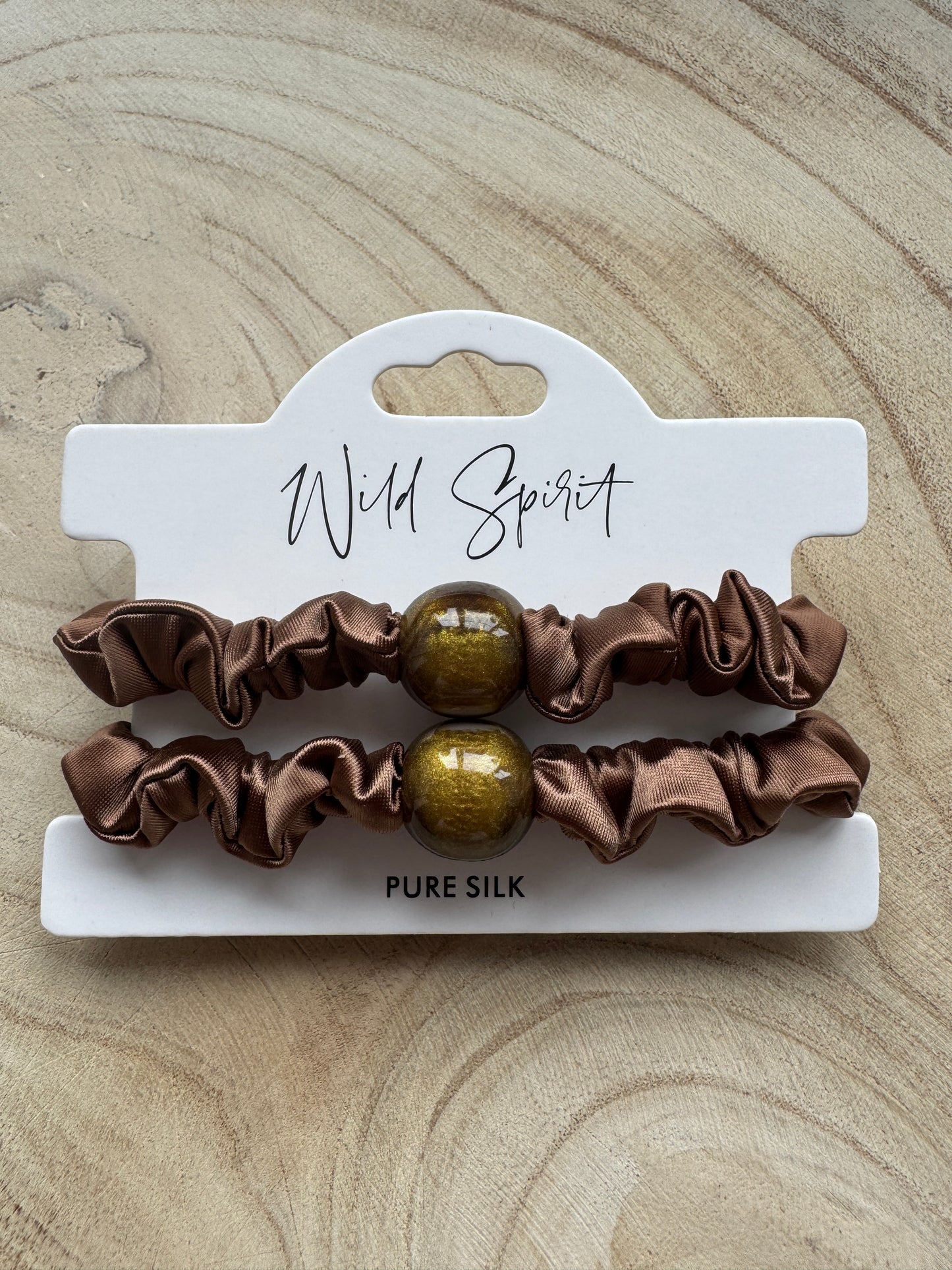 Pure Silk Hair Bobble Duo