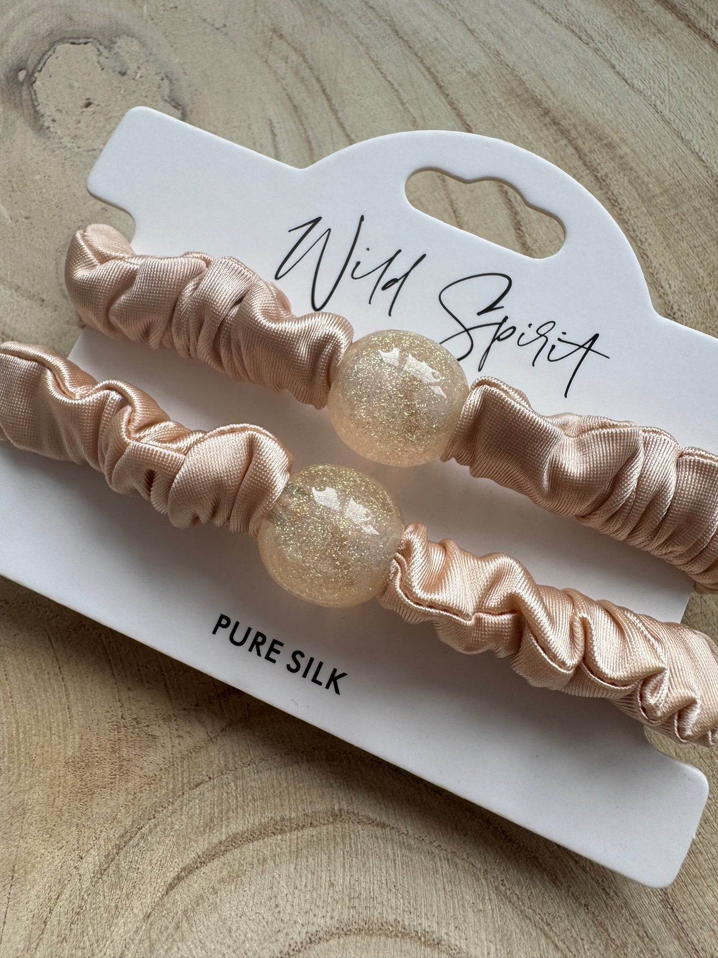 Pure Silk Hair Bobble Duo