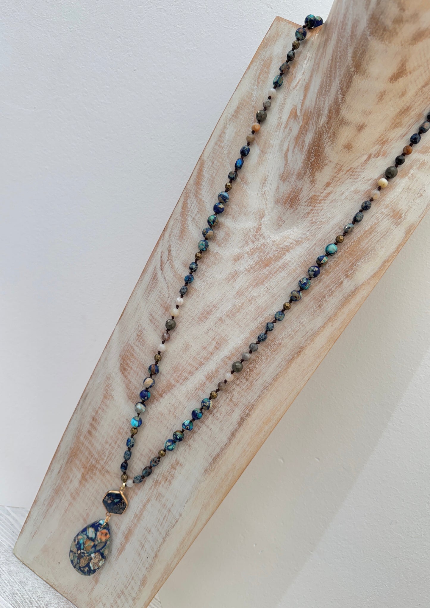 The Blue Jasper Necklace