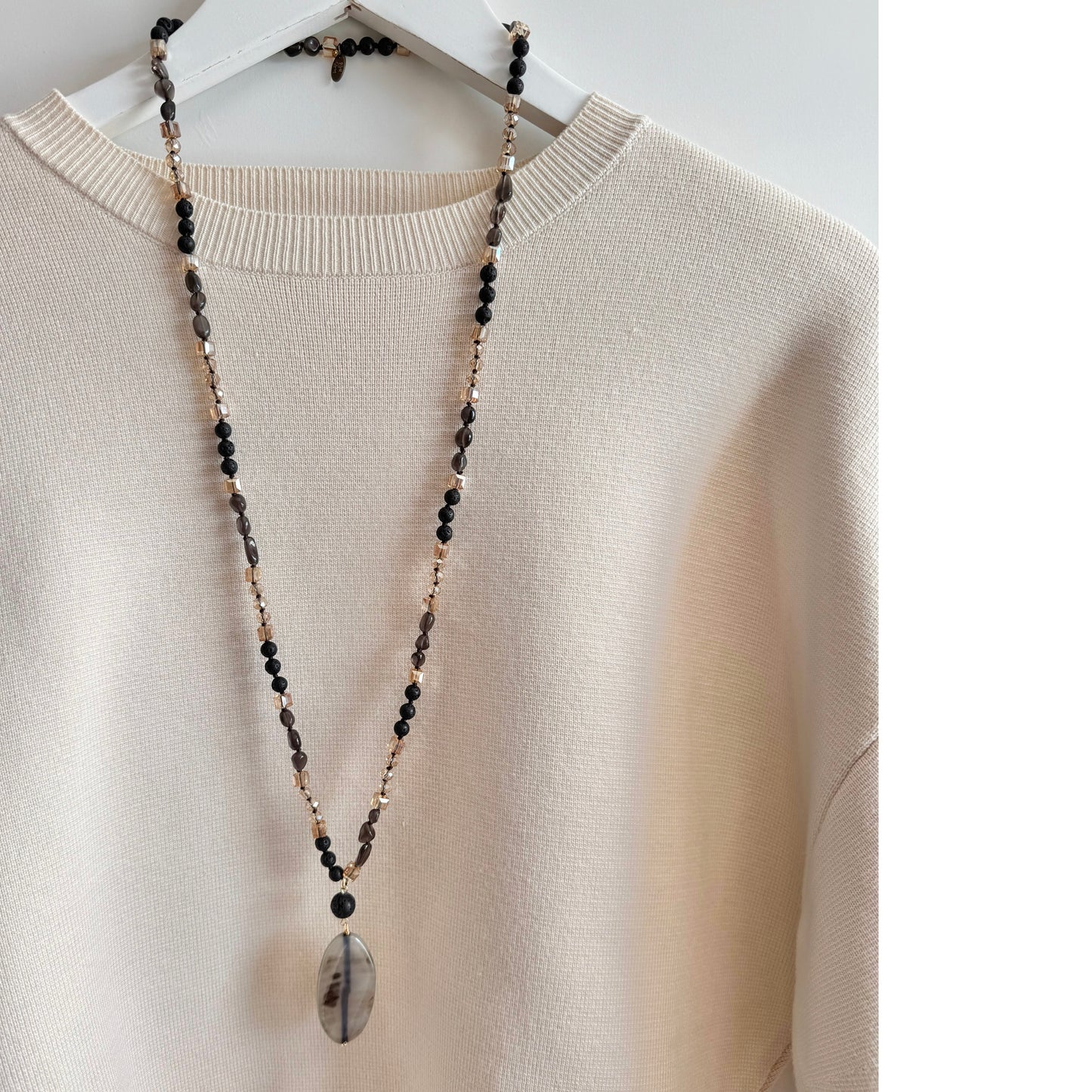 Brown Coco Necklace
