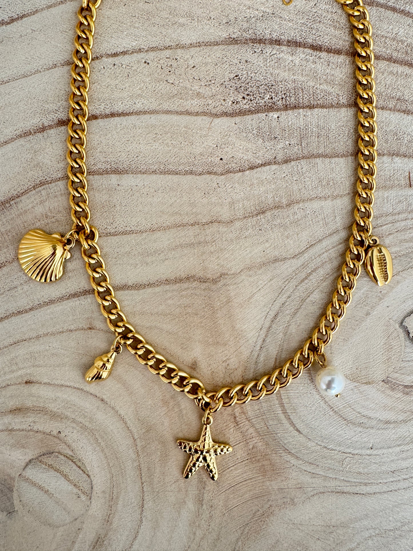 The Glowproof Beachcomber Charm Necklace