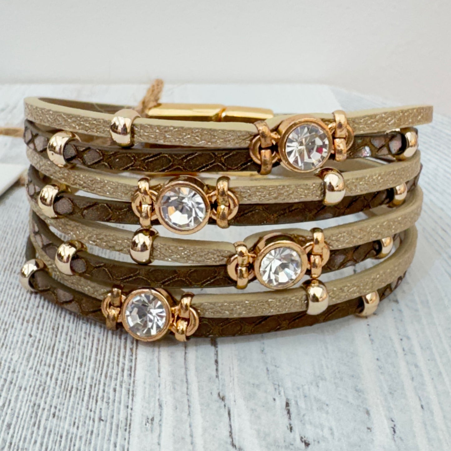 The Uma Bling Boho Cuff (Pre-Order Del mid Aug)