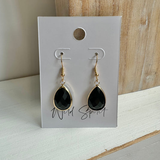 The Black Olive Earrings