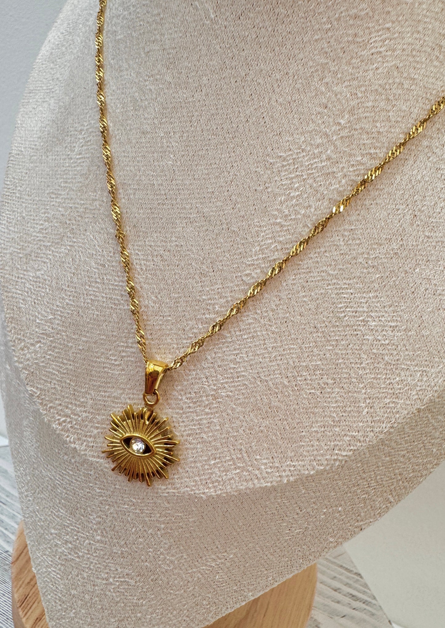 The Golden Eye Necklace