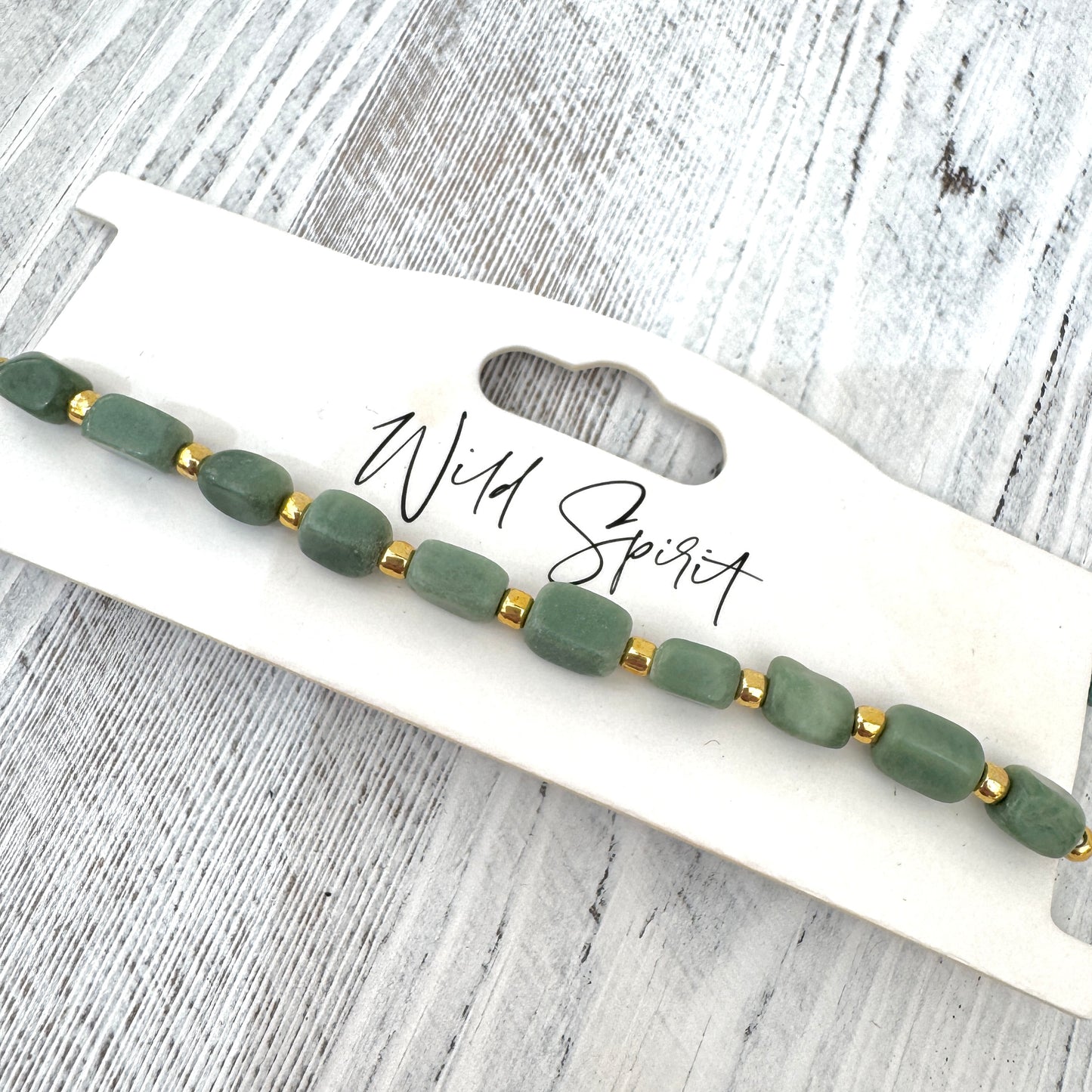 The Green Jade Nomad Bracelet