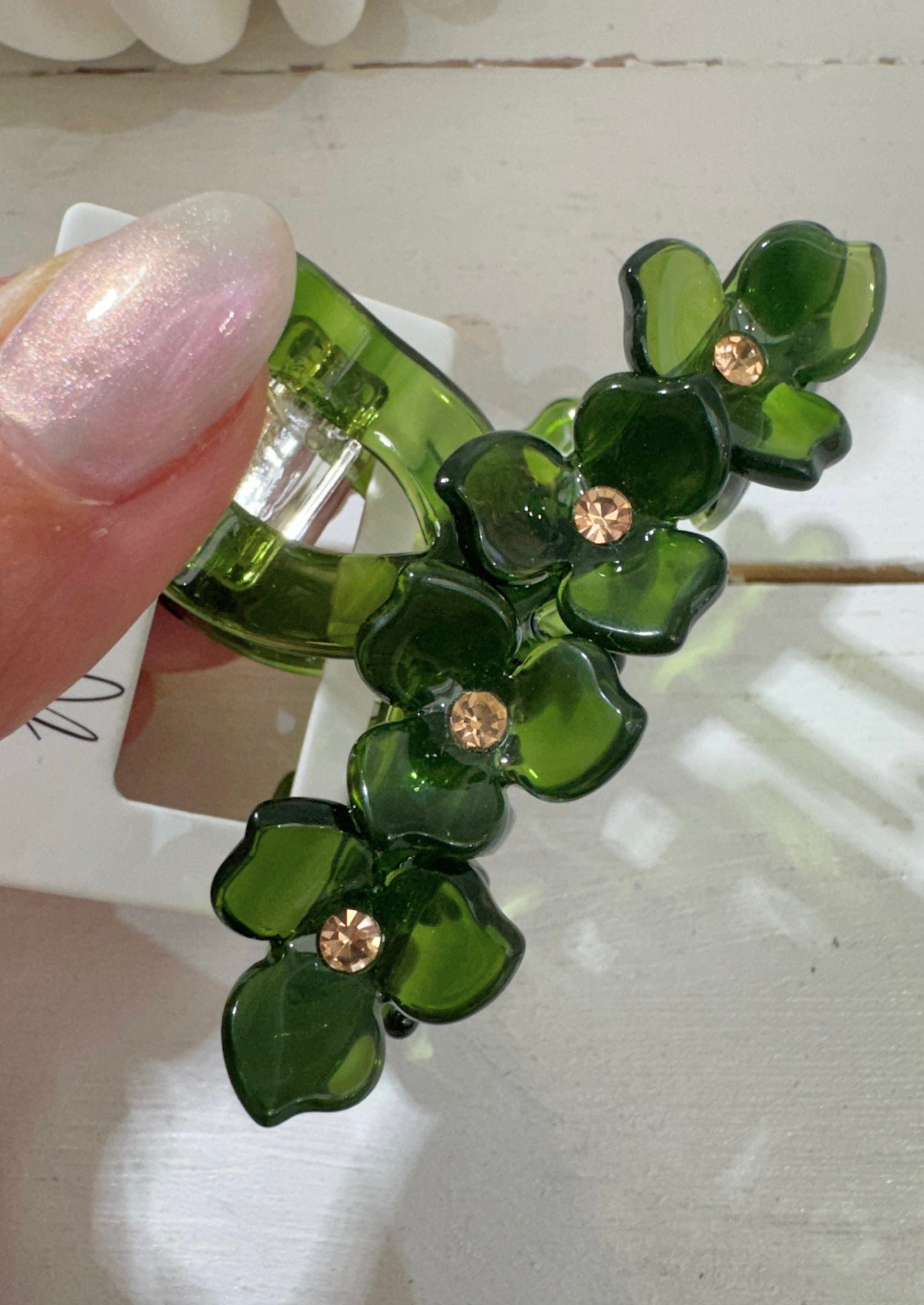 The Forest Jewel Hair Claw (Pack of 6)