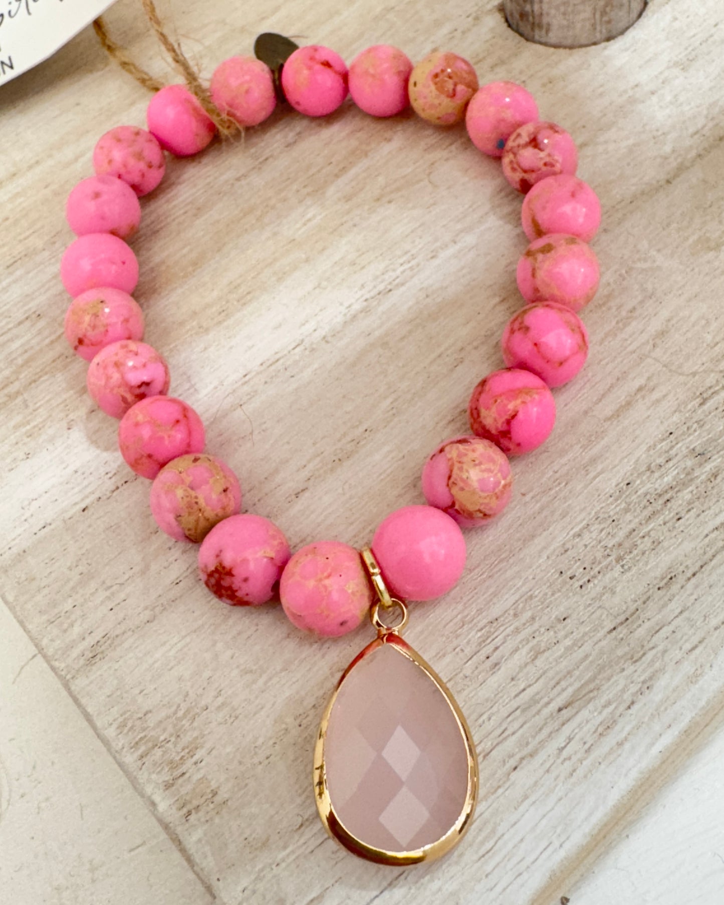 The Pink Spirit Stone Bracelet