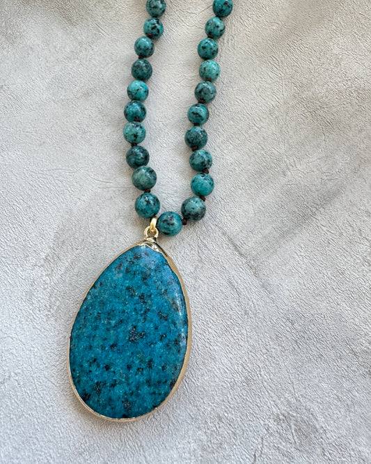 The Teal Arlo Necklace
