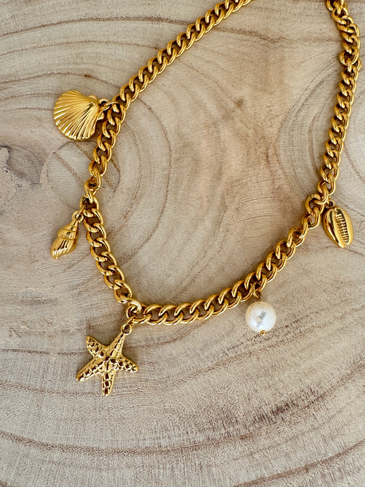 The Glowproof Beachcomber Charm Necklace