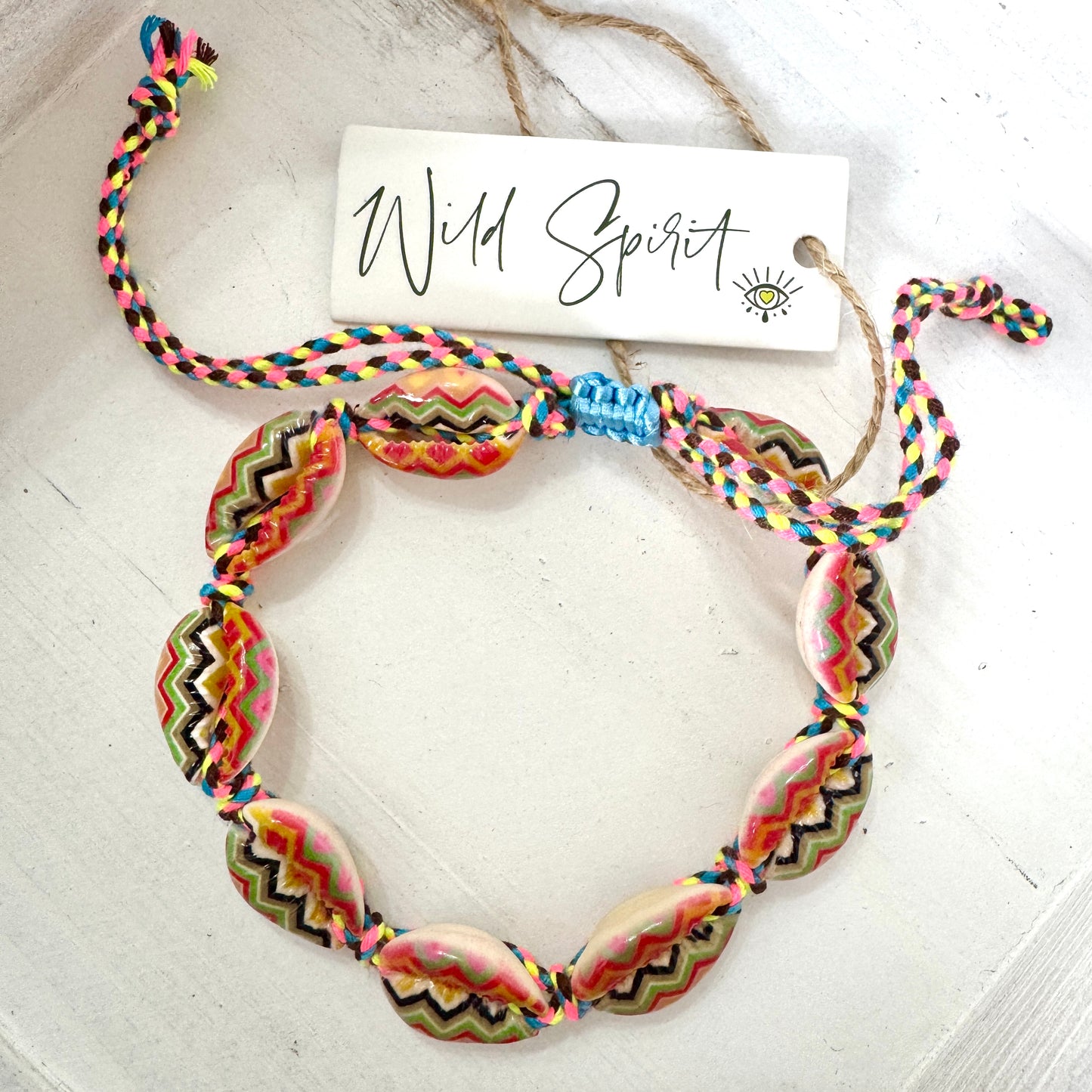 Aztec Shell Anklet