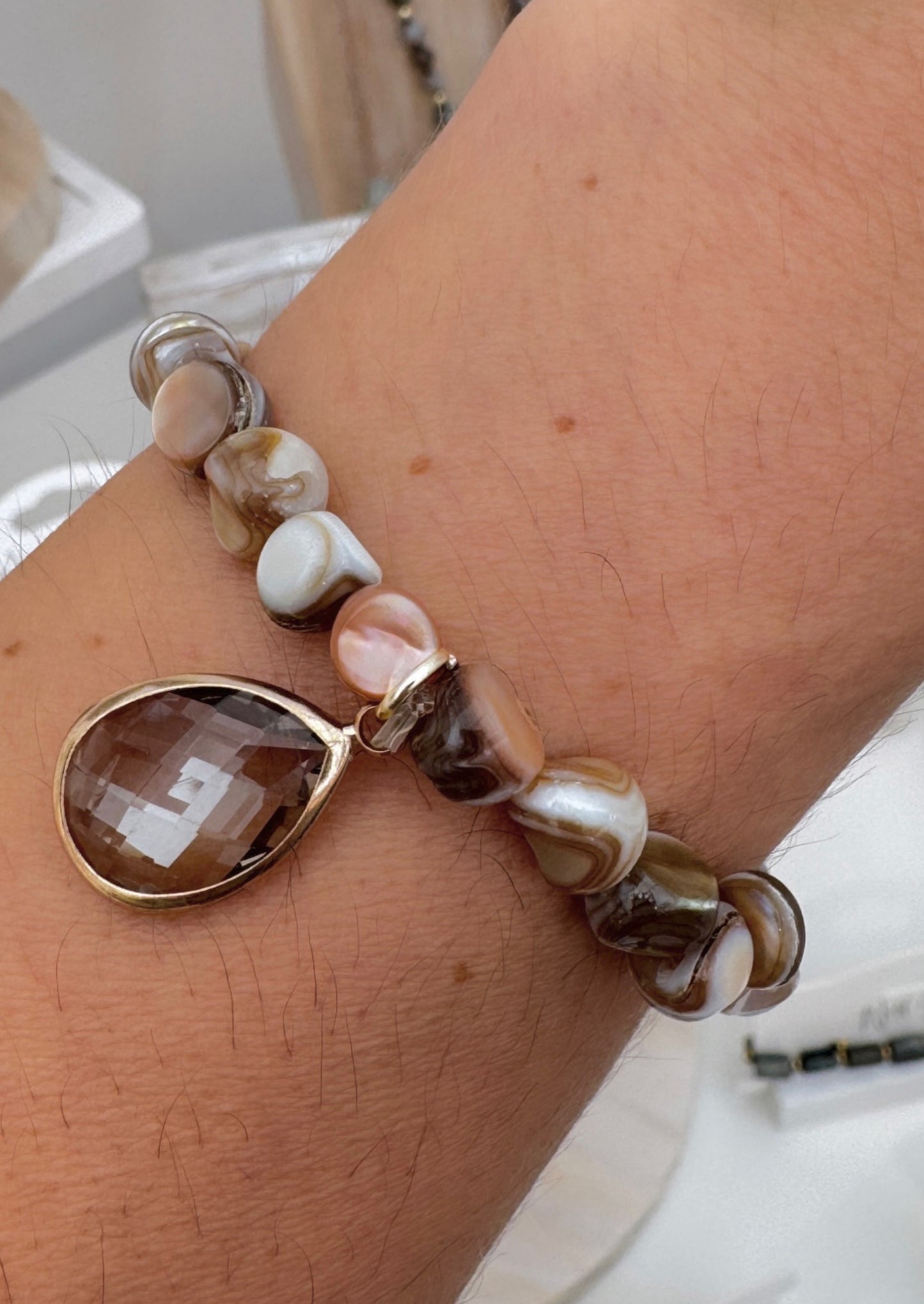 The Oyster Spirit Stone Bracelet