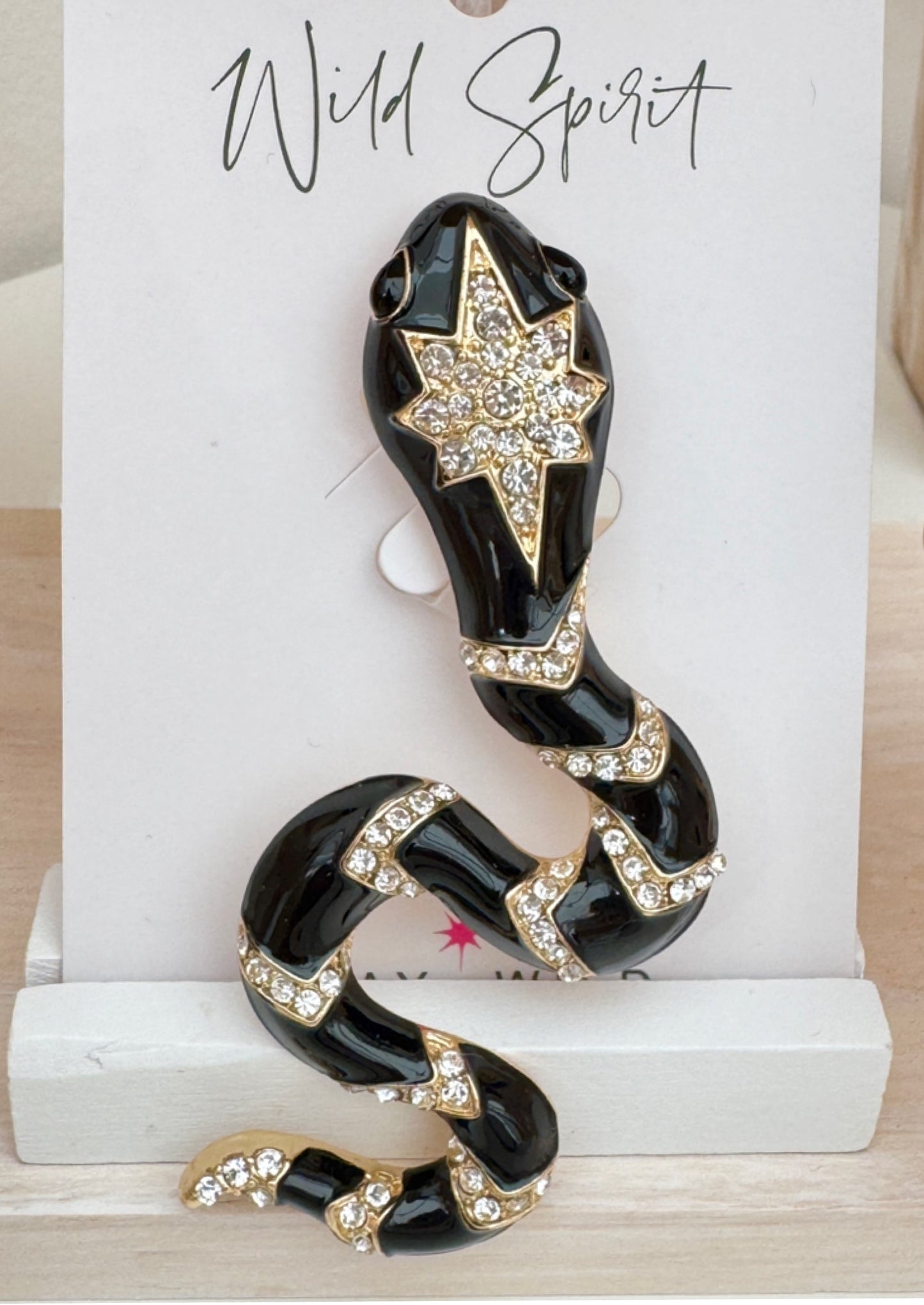 The Celestial Snake Brooch