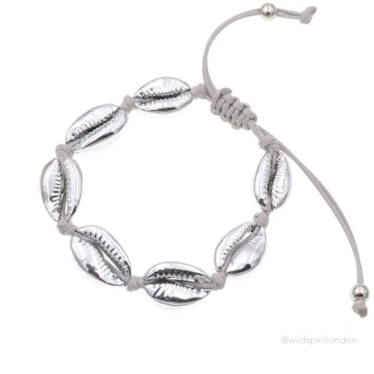 Silver Shell Bracelet/ Anklet