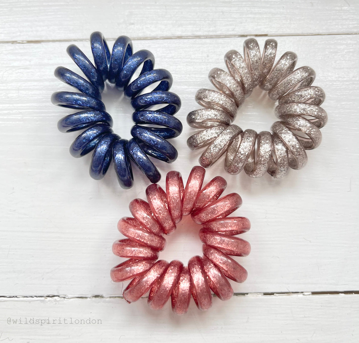 Galactica 3 Spiral Hair Bobbles