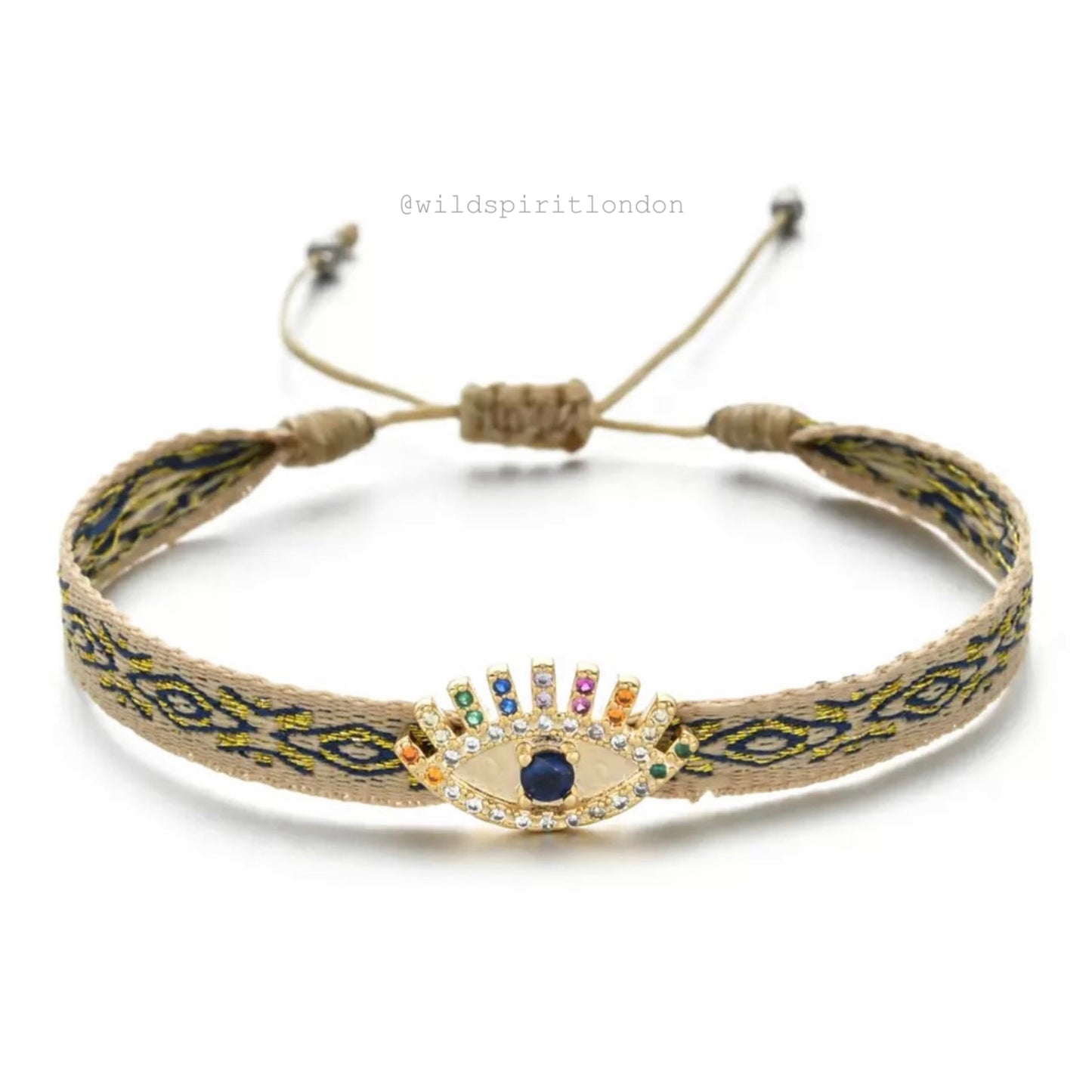 Colourful Eye Friendship Bracelet
