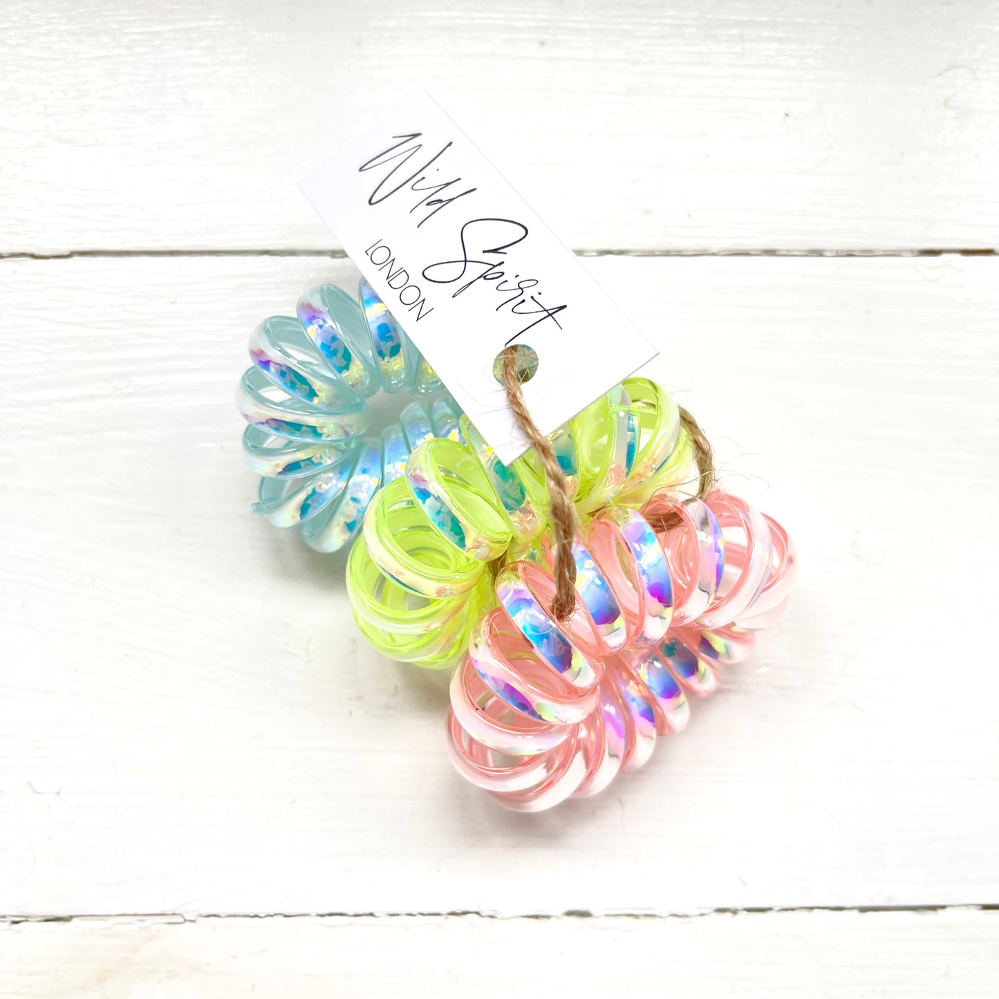 Mermaid 3 Spiral Hair Bobbles