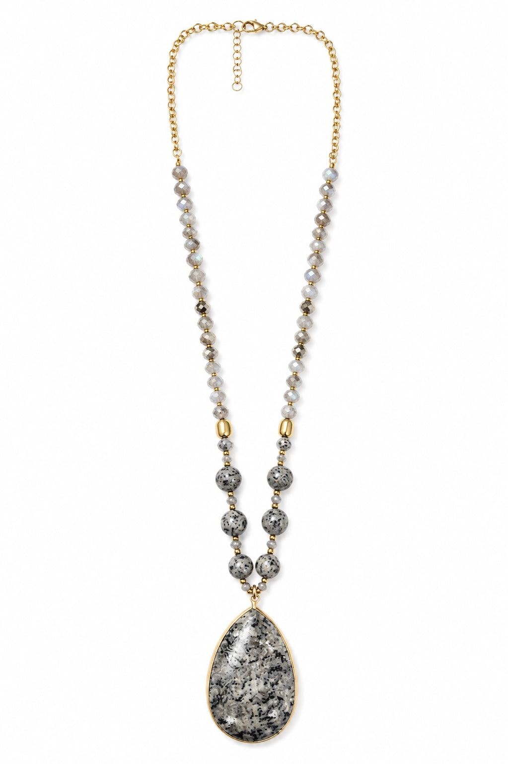 Larvikite Glow Necklace