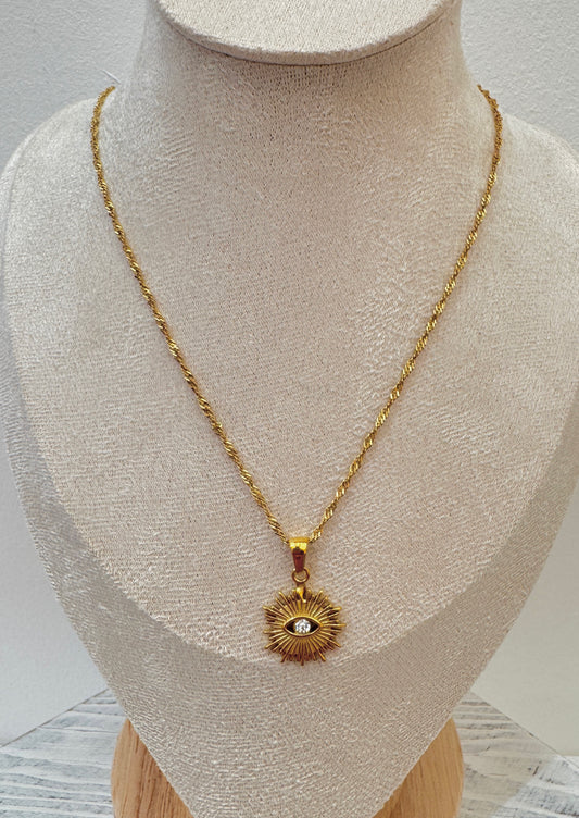 The Golden Eye Necklace