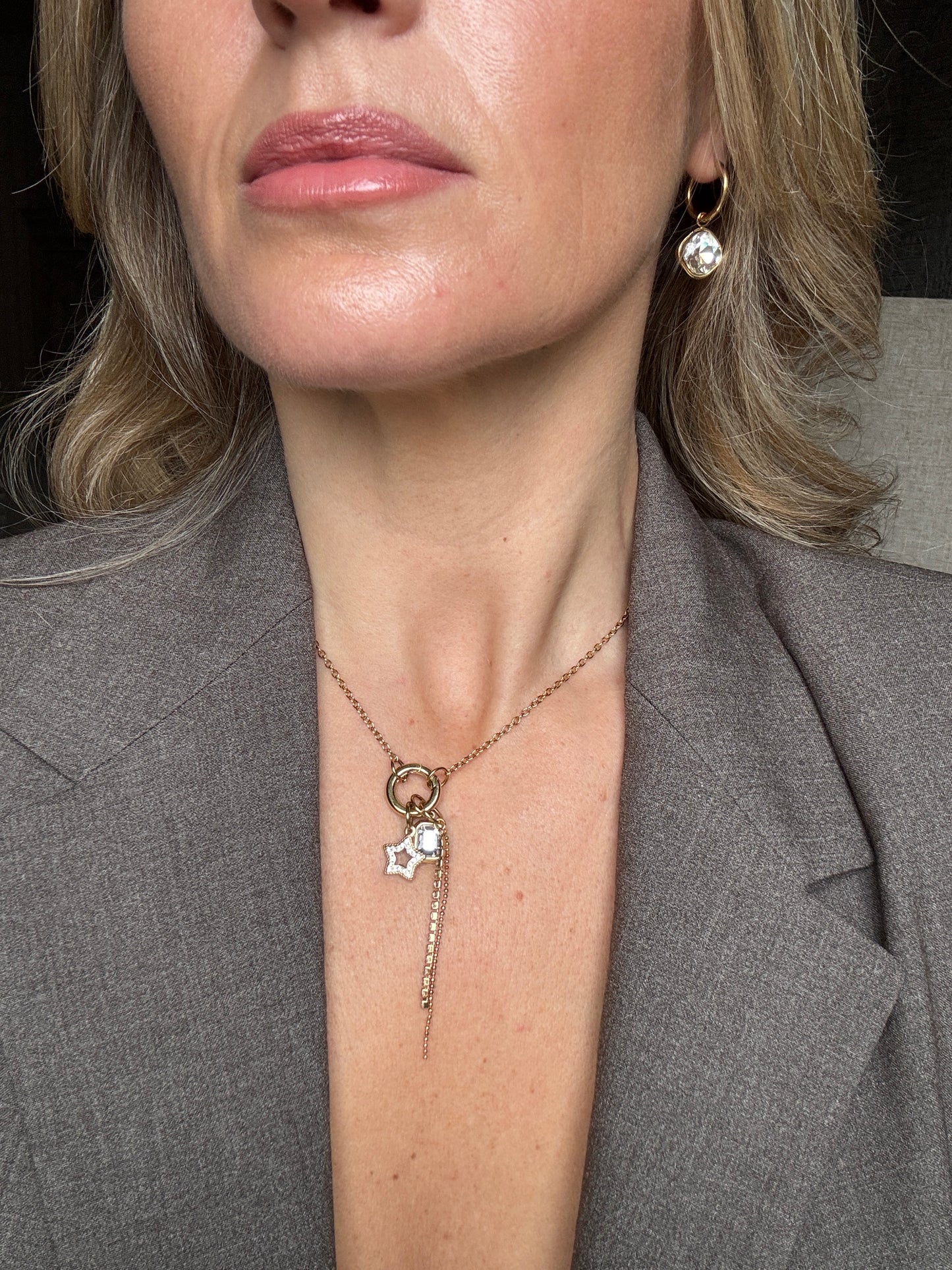 The Twilight Glimmer Gold Plated Waterproof Necklace