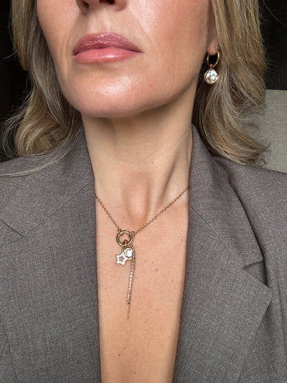 The Twilight Glimmer Gold Plated Waterproof Necklace