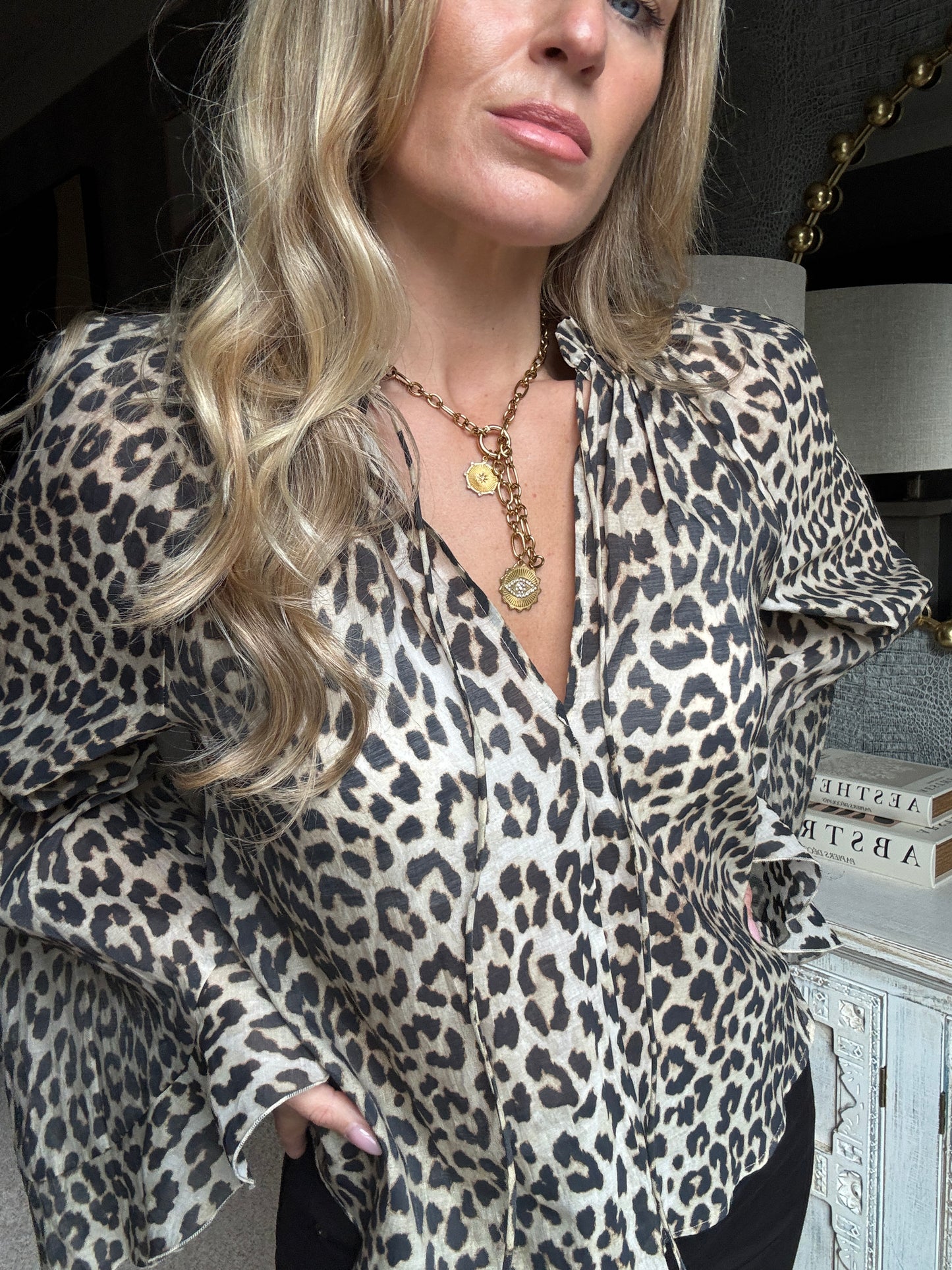 The Iconic Evil Eye Gold Plated Waterproof Necklace