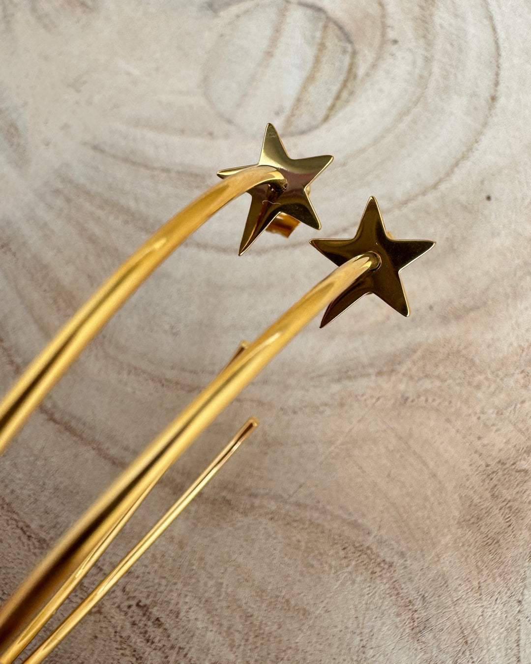 The Supernova Gold Plated Waterproof Earrings