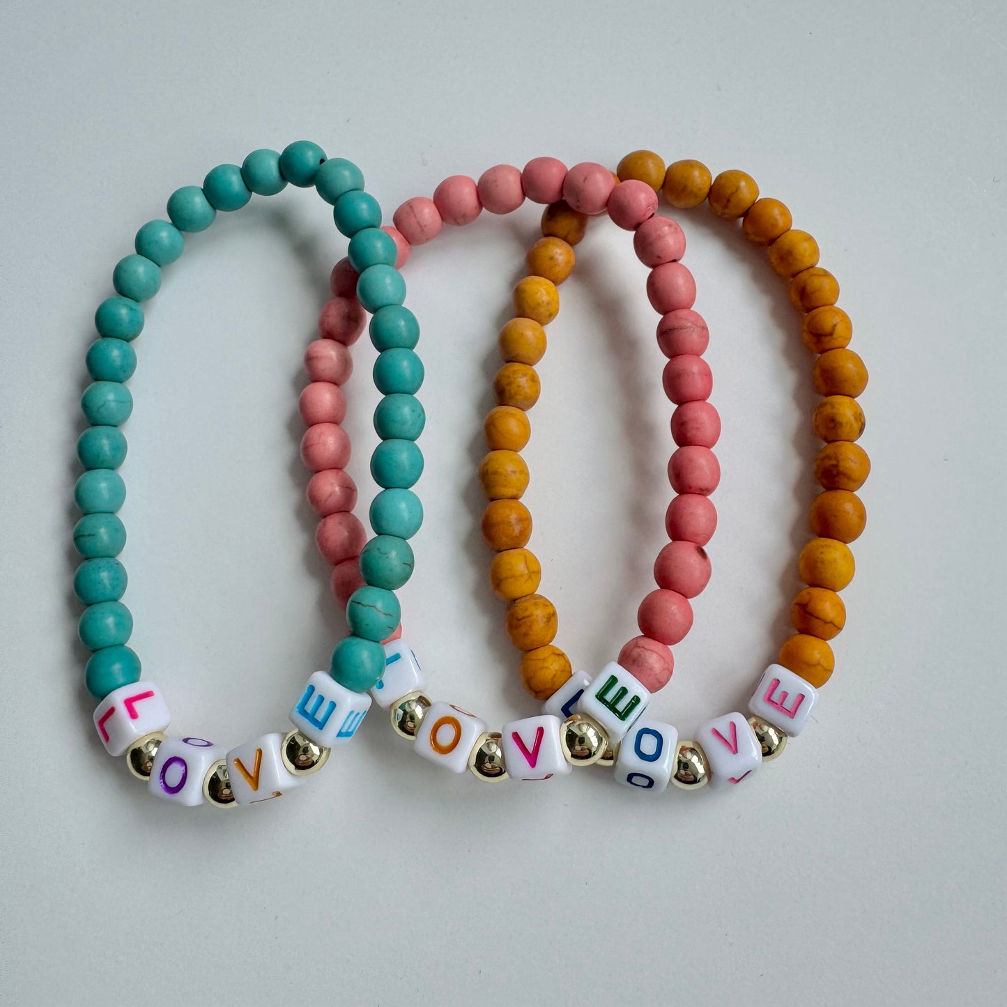 LOVE Bead Bracelet