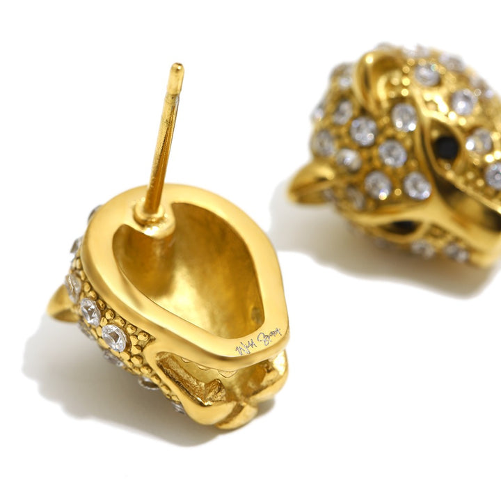 Fierce Gold Plated Waterproof Earrings