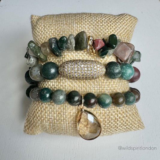 Forest Set of 3 Bracelets