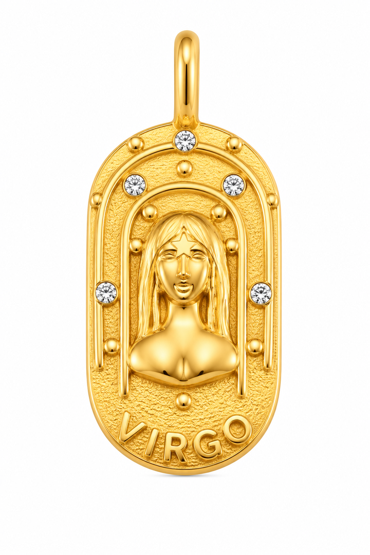 Set of 12 Horoscope Charm Necklaces