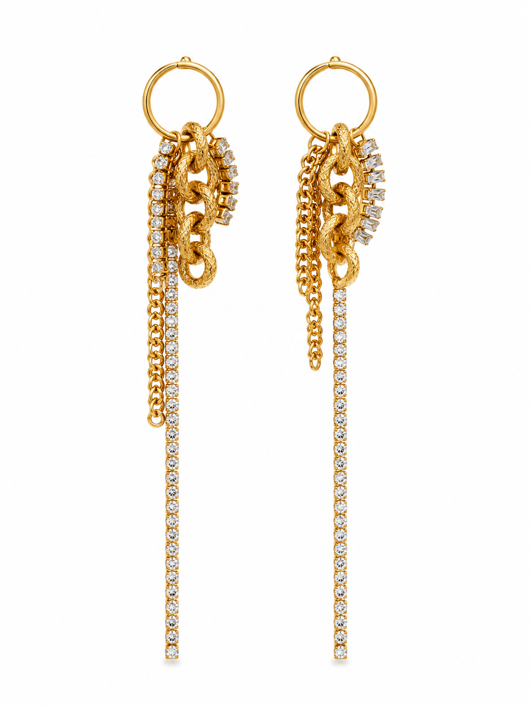 Rockstar Chain Earrings