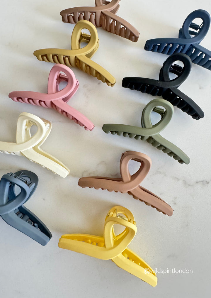 Small Loop Hair Claws (Mix 10 Pack)