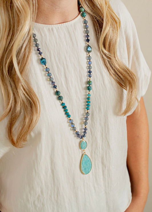 The Green Mix Amaris Necklace
