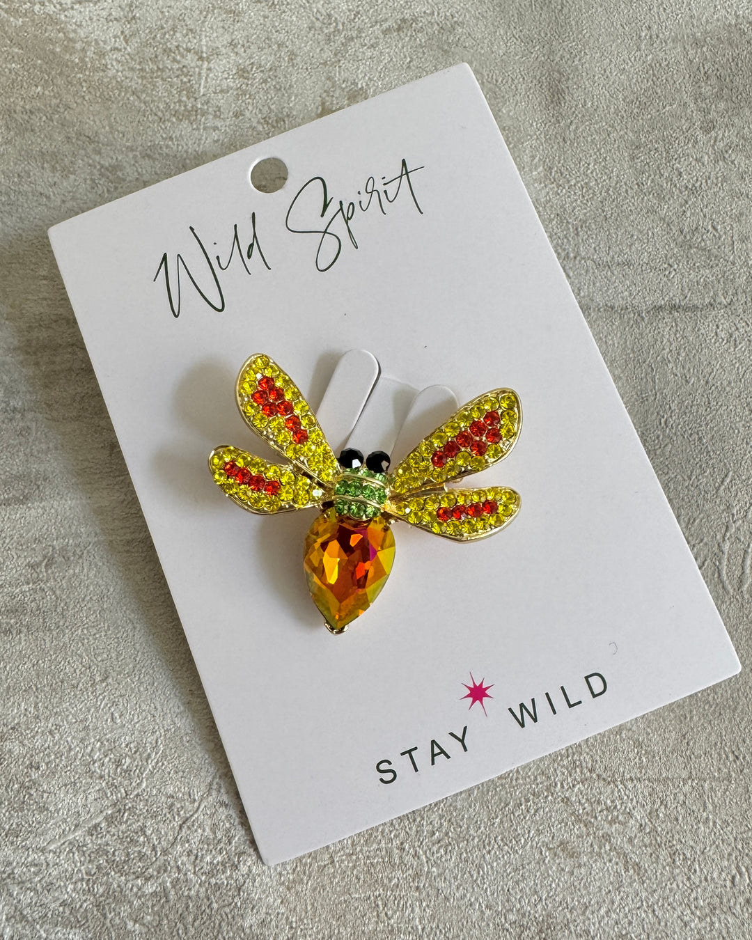 Bright Bee Brooch
