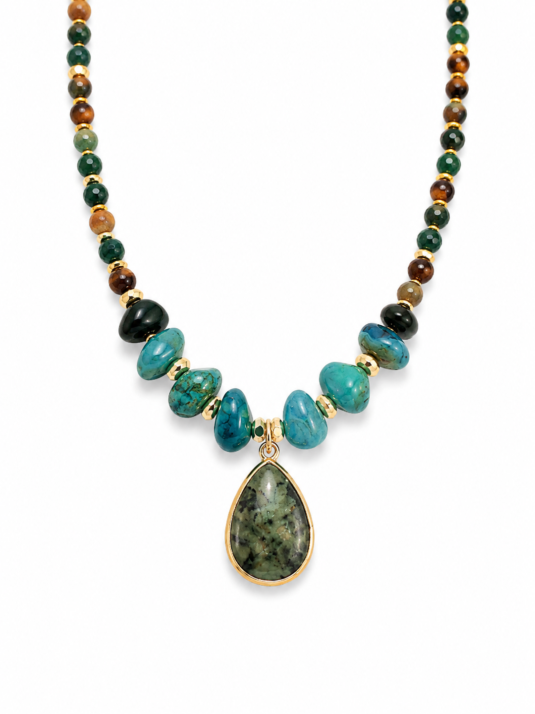 Green Emerald Enchantment Necklace
